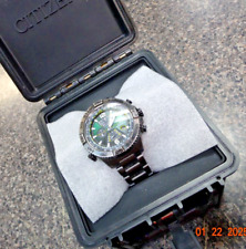 Citizen Promaster Navihawk H804-S126789 48mm mostrador verde com caixa comprar usado  Enviando para Brazil