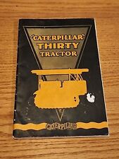 CAT CATERPILLAR TRINTA TRATOR LIVRO CATÁLOGO MANUAL 1929 comprar usado  Enviando para Brazil