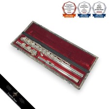 Flauta tubular cabeça prata Yamaha YFL451 excelente estado comprar usado  Enviando para Brazil