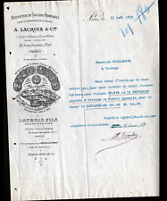 Usado, PARIS (X°) USINE de PEINTURE pour CERAMIQUE Microsol "A. LACROIX & Cie" en 1915 comprar usado  Enviando para Brazil
