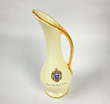 Jarro Academia Naval mini água lembrança Estados Unidos ouro azul 8" militar, usado comprar usado  Enviando para Brazil