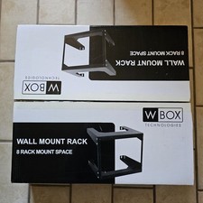Suporte de parede W BOX rack de rede 8 espaços de montagem em rack (8U) novo - caixa aberta comprar usado  Enviando para Brazil