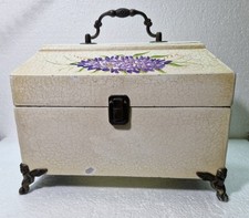 Usado, caixa de madeira estilo vintage, banho vitoriano. uma joia - lembrança. caixa. comprar usado  Enviando para Brazil