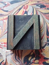 Chunky wooden letterpress for sale  LONDON