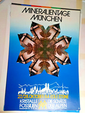 Plakat mineralientage 1984 gebraucht kaufen  Stadecken-Elsheim