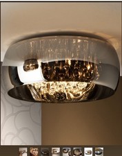 Chrome smoked glass for sale  LEIGH