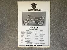 Suzuki 425 brochure for sale  UK