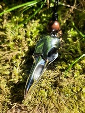 Raven skull pendant for sale  PENRYN