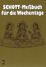 Schott messbuch wochentage gebraucht kaufen  Krefeld