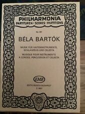 Taschenpartitur bela bartok gebraucht kaufen  Tacherting