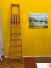 Stehleiter stufen holzleiter gebraucht kaufen  Frankfurt am Main