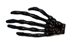 Skelett hand haarspange gebraucht kaufen  Rutesheim