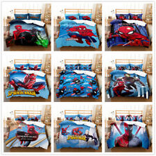 Spiderman superhero quilt for sale  DERBY