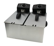 Tristar FR-6937 Doppel-Fritteuse 2x3L Edelstahl gebraucht kaufen  Berlin