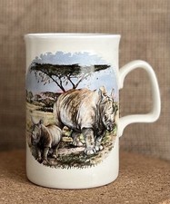 Vintage rhinoceros mug for sale  WORCESTER