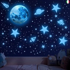 603pcs stelle fluorescenti usato  Settimo Milanese