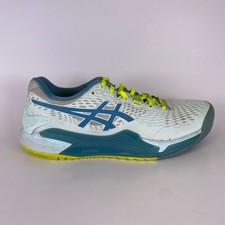 Tênis de quadra ASICS feminino Gel-Resolution 9 1042A208 azul tamanho 8.5 comprar usado  Enviando para Brazil