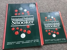 Programa Internacional de Snooker Profissional Stoke on Trent Setembro 1989. comprar usado  Enviando para Brazil