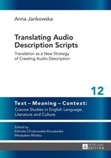 Translating audio description for sale  UK