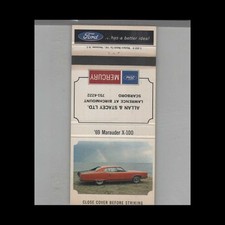 Matchbook cover 1969 for sale  Raymond