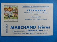 Buvard publicitaire marchand d'occasion  Lamotte-Beuvron