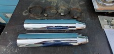 Chrome motorcycle exhaust for sale  BRIGHTON