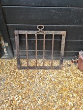 Caixa de janela de ferro fundido pesado vintage feita por ferreiro possivelmente antiga vitoriana comprar usado  Enviando para Brazil