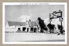 Cartão postal para posto de gasolina Prairie Car & Truck Stop Cafe, Limon Colorado, Chevron comprar usado  Enviando para Brazil