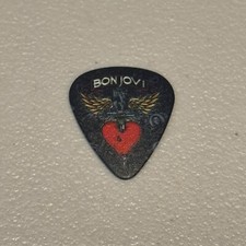 BON JOVI PHIL X TOUR PALHETA DE GUITARRA RARA TURNÊ PALCO PLECTRUM ANTIGA BANDA ALDO NOVA comprar usado  Enviando para Brazil