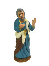 San giuseppe terracotta usato  Napoli