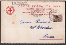 Pu023 cartolina falconara usato  Trecastelli