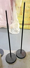Pair microphone stands for sale  STAMFORD