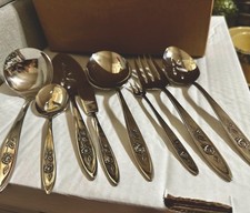 Rose set serving for sale  Fostoria