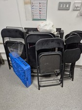 Selection folding chairs for sale  BLACKPOOL