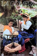 Poster plakat gomera gebraucht kaufen  München