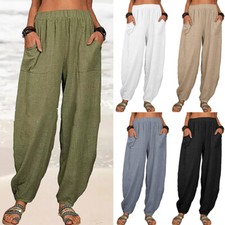 Pantalon sarouel décontracté d'occasion  Expédié en France