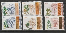Timbres mozambique fleurs d'occasion  Lombez