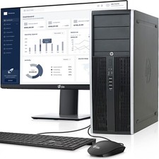 Computador desktop HP MT Intel i5-3470 16GB 256GB SSD 22 polegadas LED Wi-Fi Windows 11, usado comprar usado  Enviando para Brazil