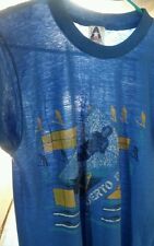 Usado, Camiseta vintage anos 80 papel esqui aquático fino Porto Rico surf wakeboard barco iate G comprar usado  Enviando para Brazil