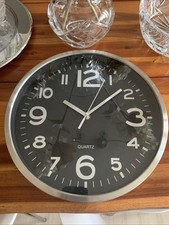 Edelstahl wanduhr rund gebraucht kaufen Edelstahl wanduhr rund gebraucht kaufen  Duisburg