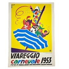 Carnevale viareggio 1953 usato  Viareggio