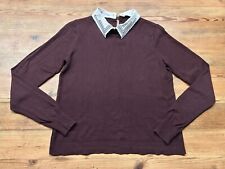 Oasis maroon jumper for sale  PORT TALBOT