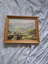 Vintage framed oil for sale  ROCHESTER