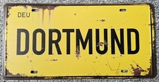 Dortmund blechschild metall gebraucht kaufen  Offenbach am Main