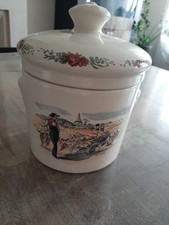 Pot couvercle faïence d'occasion  Onville