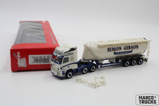 Usado, Caminhão semi-reboque Herpa Volvo FH13 Milk Silo "Simon Gibson" nº 159920 1:87/H2 comprar usado  Enviando para Brazil