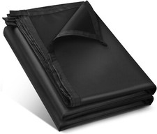 Capa de lona impermeável para área externa: lona Oxford multiuso 5x7 pés preta comprar usado  Enviando para Brazil