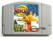 Mystical Ninja Starring para console de videogame n64 versão em inglês dos EUA comprar usado  Enviando para Brazil