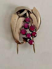 Ancien broche fleur d'occasion  Paris VIII