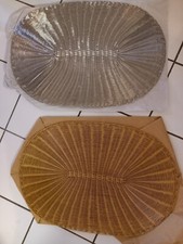 Metallische tischset platzdeck gebraucht kaufen  Chemnitz